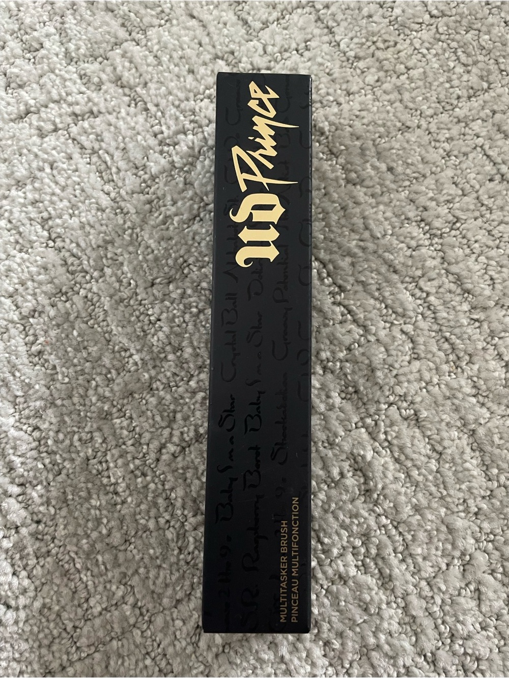 Urban Decay Prince Multitasker Brush - Black & Gold Script